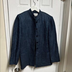 Due per due Women's Blue tweed Blazer 8p